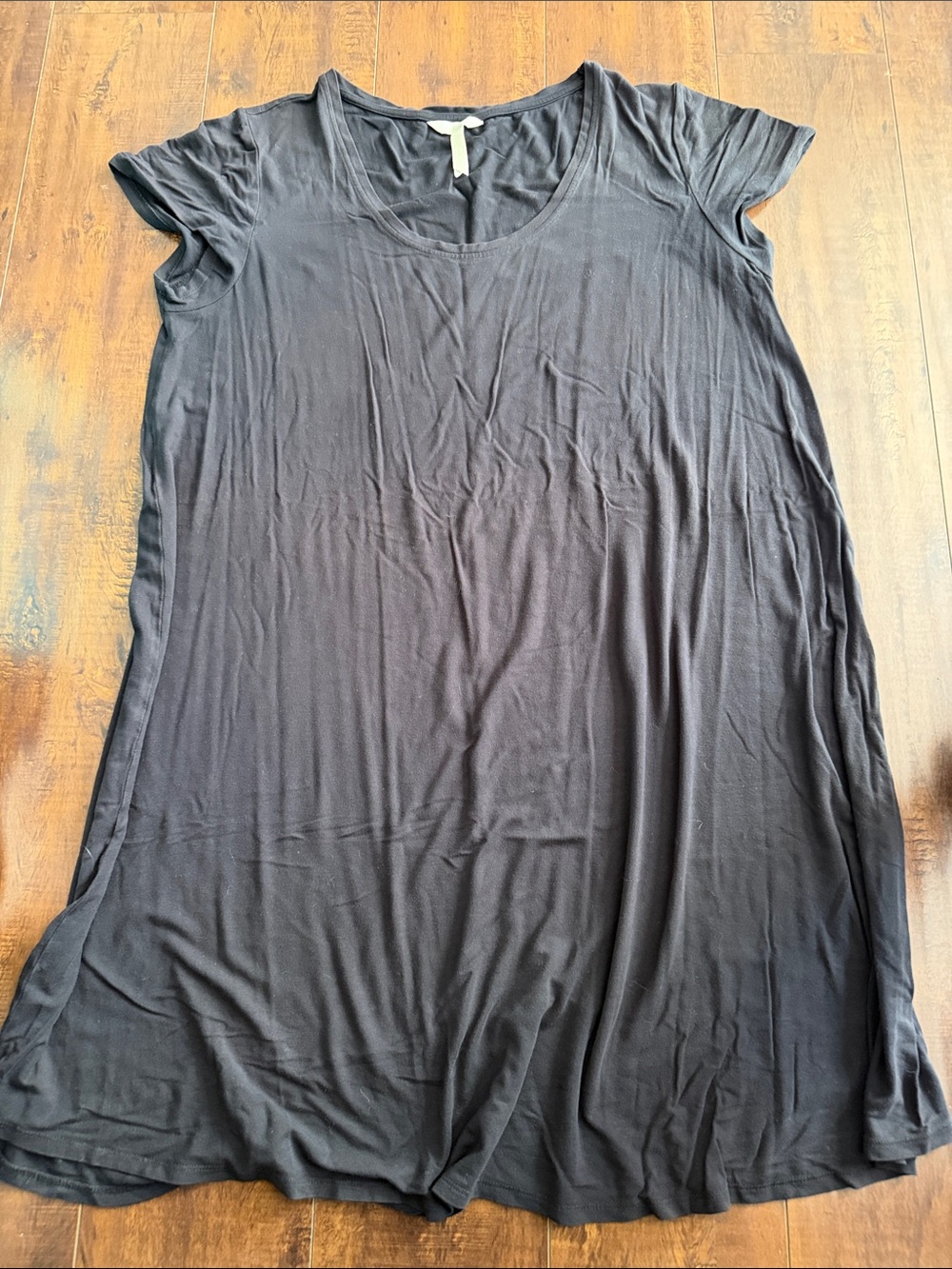 Matilda Jane Black Scoop Neck Tshirt Mini Dress